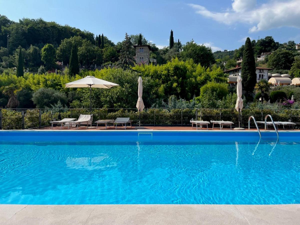 Feli Holiday Home - Panoramic Pool Lake View In 加尔多内-里维耶拉 外观 照片