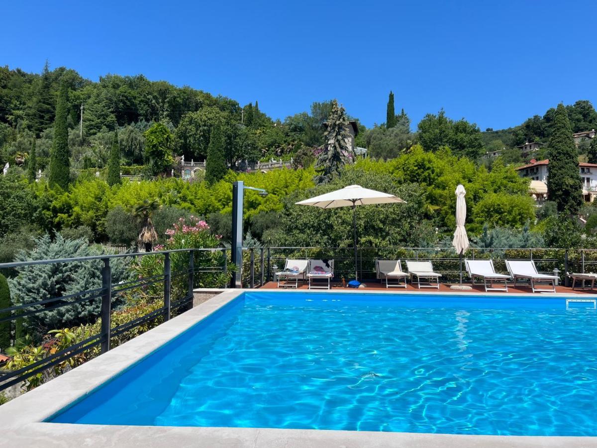 Feli Holiday Home - Panoramic Pool Lake View In 加尔多内-里维耶拉 外观 照片